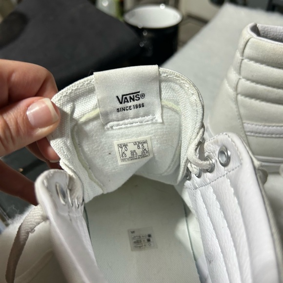 Vans Classic White High-Tops - Picture 5 of 5